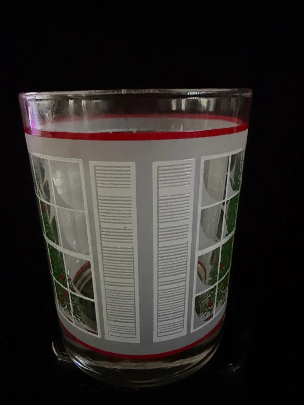 Waechtersbach Festive Vintage Window Tree Old Fashioned Glasses - (Set of 4)